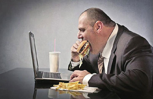 男性上班族如何避免发胖
